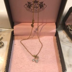 Juicy Couture music note necklace
